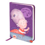 Блокнот А6 Axent 96л. твердая картонная обложка Гапчинская 8417-01-A