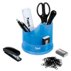 Настольный пластиковый набор Axent Welle, голубой 2102-32-А