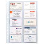 Файл для 20 визиток А4 70мкм 10шт Axent 2527-А