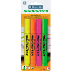 Маркеры текстовые набор 4шт Centropen Fax 8852/4/BL