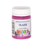 Краска акриловая для ткани ЗХК Невская Палитра DECOLA 50мл Фуксия 4128618