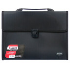 Портфель А4 Axent 3 отд. пластик черный 1601-01-А