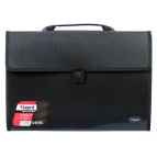 Портфель В4 Axent 3 отд. пластик черный 1602-01-А