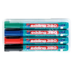 Набор Flipchart маркеров 4шт Edding 380/4/BL
