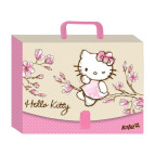 Портфель А4 Kite мод 209 Hello Kitty пластик с замком HK17-209