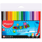 Фломастеры 18цв. Maped Ocean MP.845721