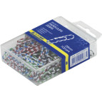 Скрепки 28мм Buromax 100шт Зебра в пласт.футл. BM.5071
