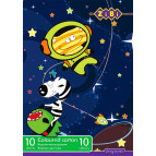 Картон цветной детский А4 10л., 10цв. ZiBi ZB.1950