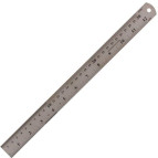 Линейка 30см металл Buromax BM.5810-30