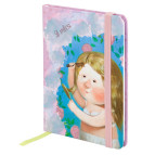 Блокнот А6 Axent 80л. твердая картонная обложка Гапчинская клетка 8402-19-А