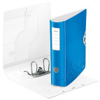 Папка регистратор А4 8см Leitz Active WOW металлик 110600**