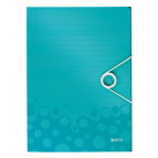 Папка А4 Leitz Wow на резинках 459900**