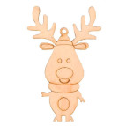 Заготовка для декорирования Rosa Talent (фанера) Олененок 6.5х10см 4801506