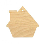 Заготовка для декорирования Rosa Talent (фанера) Домик 8х8см 4801500