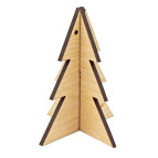 Заготовка для декорирования Rosa Talent (фанера) Елка 3D 8,2х10см 4801486