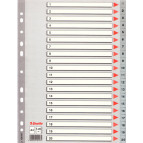 Разделители пластик А4 Esselte 1-20 разделов, Цифровой 100107