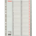 Разделители пластик А4 Esselte 1-54 разделов, Цифровой 100109