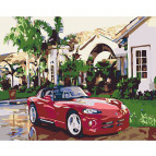 Картина раскраска по  номерам на холсте  - 40*50см Идейка КН2502 Роскошная жизнь