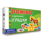 Игра Strateg Домино Игрушки 677