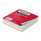 Бумага для заметок 90х90х20мм 220л. Axent Elite Mix цветная не склеенная 8014