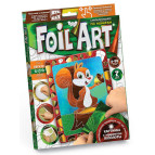Набор для творчества DankoToys DT FAR-01-06 Аппликация Foil Art Картина фольгой
