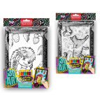 Раскраска DankoToys DT 3DA-01-03 Антистресс 3D Art 2в1