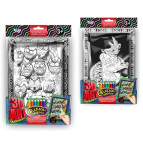 Раскраска DankoToys DT 3DA-01-04 Антистресс 3D Art 2в1