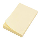 Бумага для заметок 75*50 желтый 100л. Leo L1202