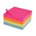 Бумага для заметок 75*75 неон пастель 400л. Leo L1219