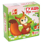 Гуашь ЛУЧ набор 9 цв. по 15 мл Мини 25С 1532-08