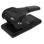 Дырокол LEO мощность 65л. с линейкой усиленный L1414