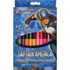 Карандаши цветные 12шт/24цв.1 Вересня двухцветные 290162