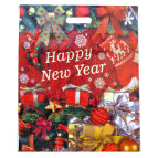 Кулек полиэтиленовый 42*50см Happy New Year