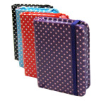 Блокнот А7 80л. Лидер с резинкой (молескин) 5601-15L