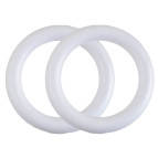 Заготовка для декорирования пенопласт Santi набор 2шт. Кольцо 150мм 740600