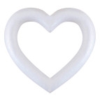 Заготовка для декорирования пенопласт Santi Контурное сердце 150мм 740624