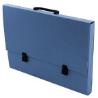 Портфель А3 Penmate 50мм картон пустой Синий ТТ5411