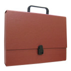 Портфель А4 Penmate 40мм картон пустой Бордовый ТТ5602