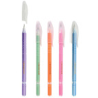 Ручка шариковая 1 Вересня Flower Pearl Coatel синяя 411032