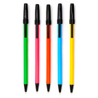 Ручка шариковая LINC Good lusk. Smile 0,7мм синяя 411078