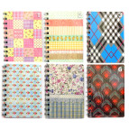 Блокнот на спирали А6 60лист. Лидер в ассортименте Микс 912