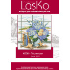 Набор для вышивания LasKo K036 Гортензия