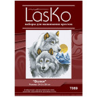 Набор для вышивания LasKo T069 Волки