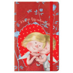 Блокнот А5 Axent 80л. твердая картонная обложка Гапчинская клетка 8401-20-А