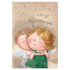 Блокнот для записей А6 Axent 96л. твердая картонная обложка Гапчинская 8407-06