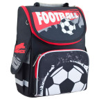 Рюкзак (ранец) школьный каркасный 1Вересня Smart 553432 Football PG-11 34*26*14см