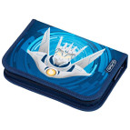 Пенал 1 отделение с 2 отворотами с наполнением Herlitz 50008438 Robot 31 предмет