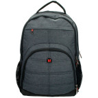 Рюкзак (ранец) школьный Enrico Benetti Eb47121012 Berkeley Grey с отделом для ноутбука 32*44*20см