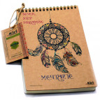 Блокнот на спирали А5 70л. Kirisketch картон 2мм, Ловец снов BKP-122001-SY