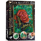 Алмазная живопись мозаика по номерам на холсте 20*30см DankoToys DT DM-02-08 Бабочка